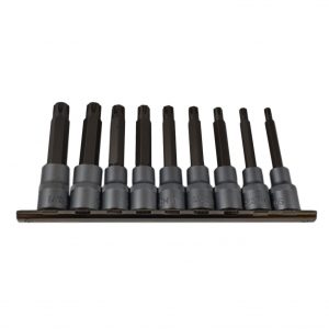 Afa - Set 9 Pz su guida di chiavi a bussola Ribe attacco 1/2”