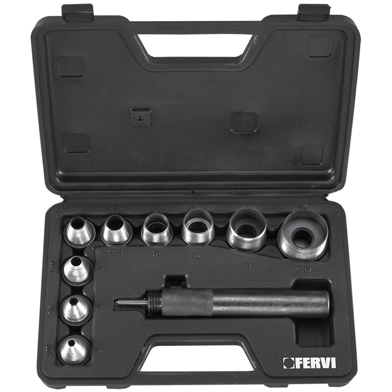 Fervi - Set di fustelle 9 Pz.