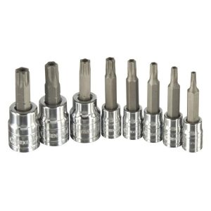 Afa - Set chiavi bussola Torx forate corte attacco 1/2”