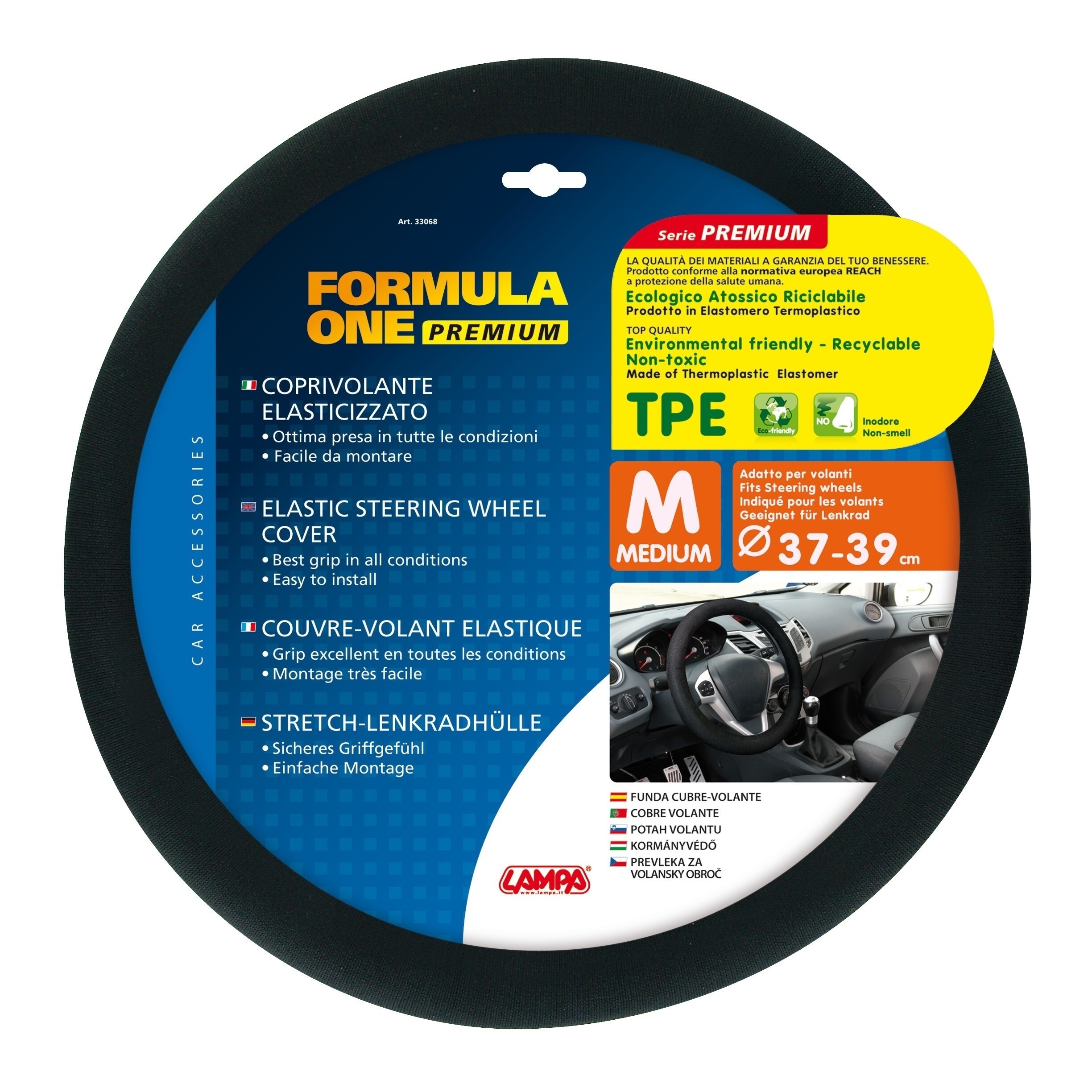 LAMPA - Coprivolante presa comfort Ø37-39 cm