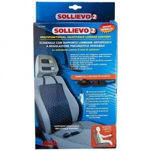 LAMPA - Schienale con supporto lombare ortopedico a regolazione pneomatica variabile