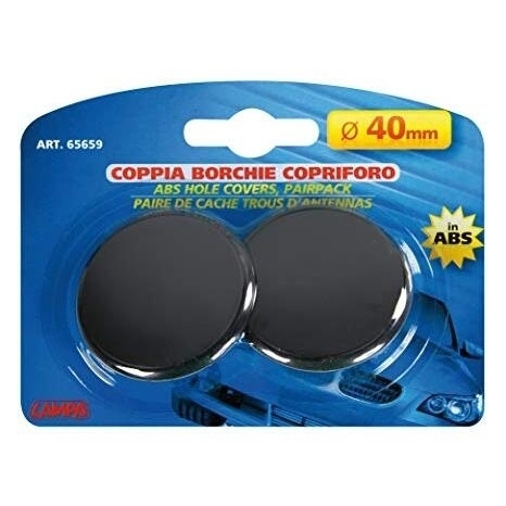 LAMPA - Coppia borchie copriforo Ø 40 mm