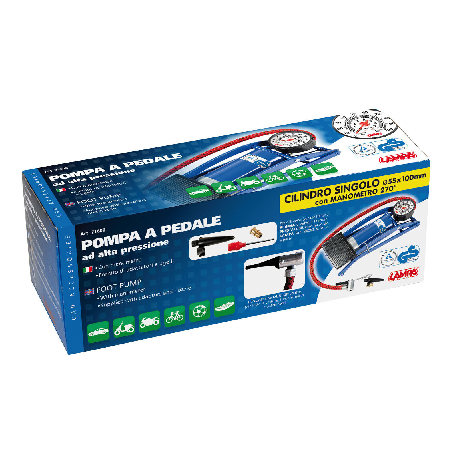 LAMPA - Pompa a pedale