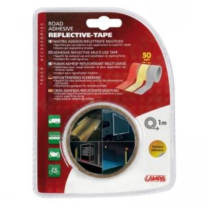 LAMPA - Nastro adesivo riflettente multiuso bianco