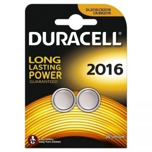 DURACELL - Batterie a bottone CR2016 litio (2pz)