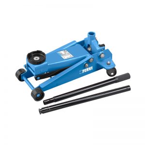 Fervi - Cric a carrello in acciaio 3ton