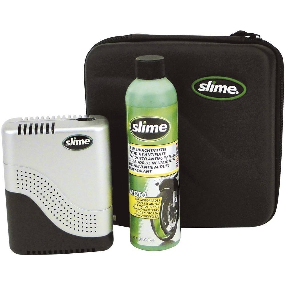 SLIME - Kit ripara pneumatici moto tubeless
