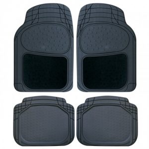 CORA - Set tappetini universali PVC e MOQUETTE 4 Pezzi VELOUR 000134390