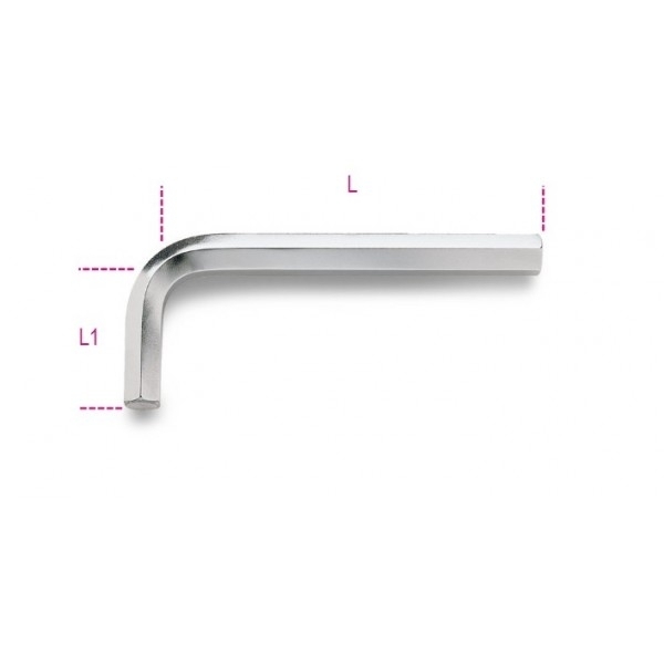 Beta - Chiave maschio esagonale piegata 9 96 000960090