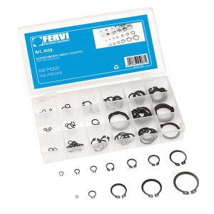 Fervi - Assortimento 100 anelli elastici 0179