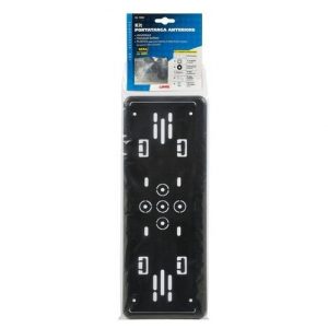 LAMPA - Portatarga anteriore in abs nero 19926