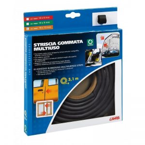 Lampa- Striscia gommata multiuso - 310 cm - 18x13 mm 70007