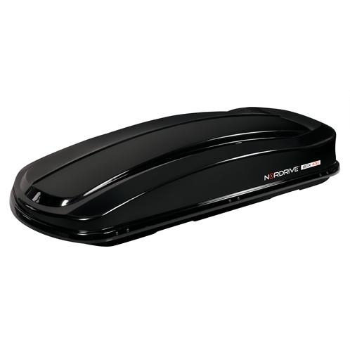 Nordrive - Box tetto ABS 430 Lt nero lucido liscio N60012