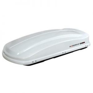 Nordrive - Box tetto ABS 430 Ltt bianco lucido liscio N60013