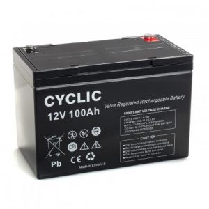 Polar - Batteria ermetica AGM BE12100CY