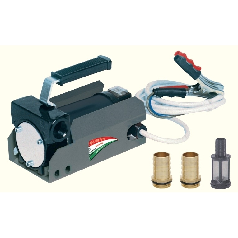 Maestri - Elettropompa 24 V con interruttore e kit cavi elettrici 874NEW/N