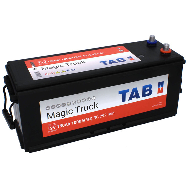 TAB - Batteria Polar MAGIC TRUCK 150 Ah TM15M