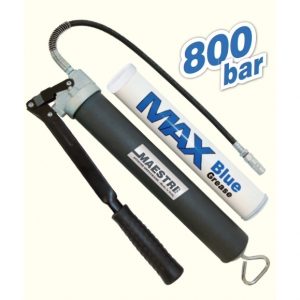 KIT SIRINGA LEVA (mod.111/PRO + N.1 cartuccia 600g + tubetto 500 mm + testina SUPER MAXIMA)