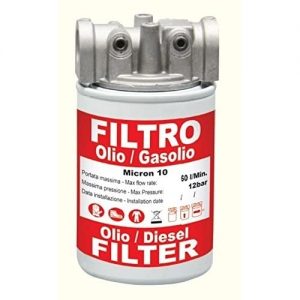 Filtro a cartuccia per cisterne 60l/min per gasolio-olio-biodiesel di Maestri