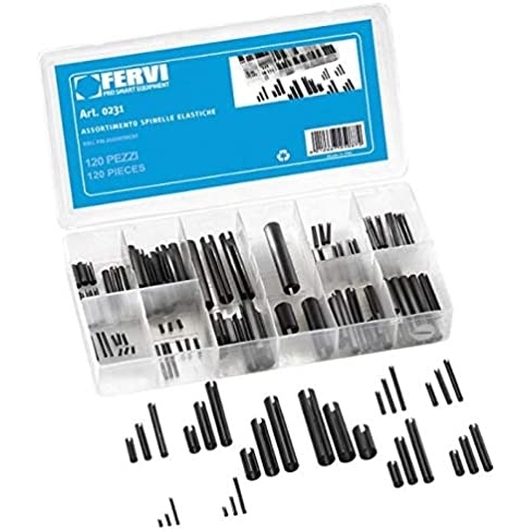 Fervi - ASSORTIMENTO 120 SPINE ELASTICHE