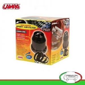 Lampa - filtro con carena carbon-look