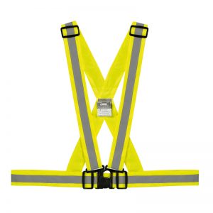 Lampa - bretelle riflettenti gialle ''x-belt''