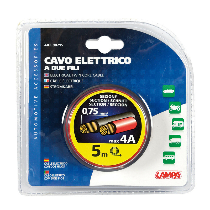 LAMPA - Cavo elettrico a due flii