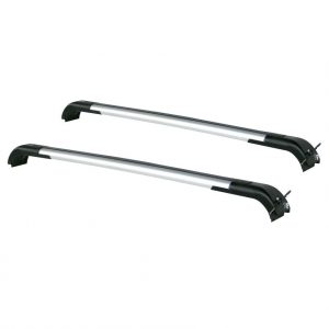 Snap-Fit Alu coppia barre portatutto telescopiche in alluminio - Mis. 1 - 80?111 cm
