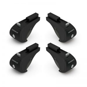 Rail-Kit Alu, kit 4 piedi per barre in alluminio
