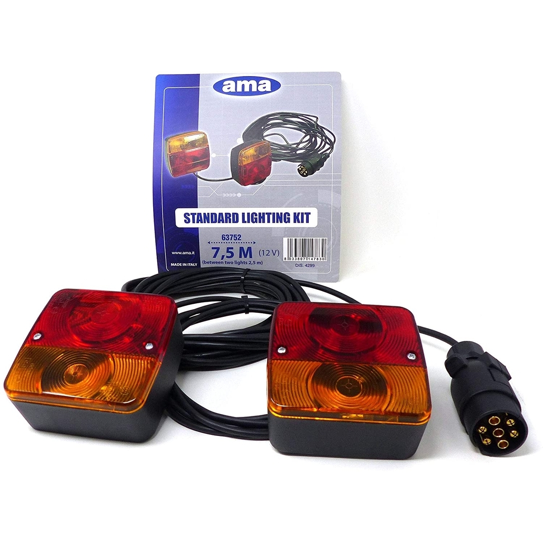 Ama - Kit luci magnetico con cablaggio 7,5m/2,5m 63750