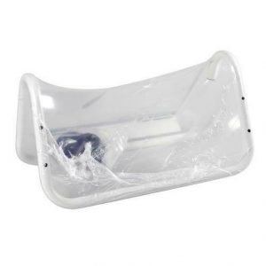 Lampa - dispenser bobine carta a parete in acciaio con lama regolabile