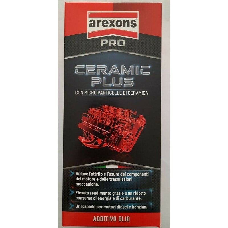 Arexons – Additivo olio Ceramic Plus 300 ml 9887 – Pizzola Autoricambi