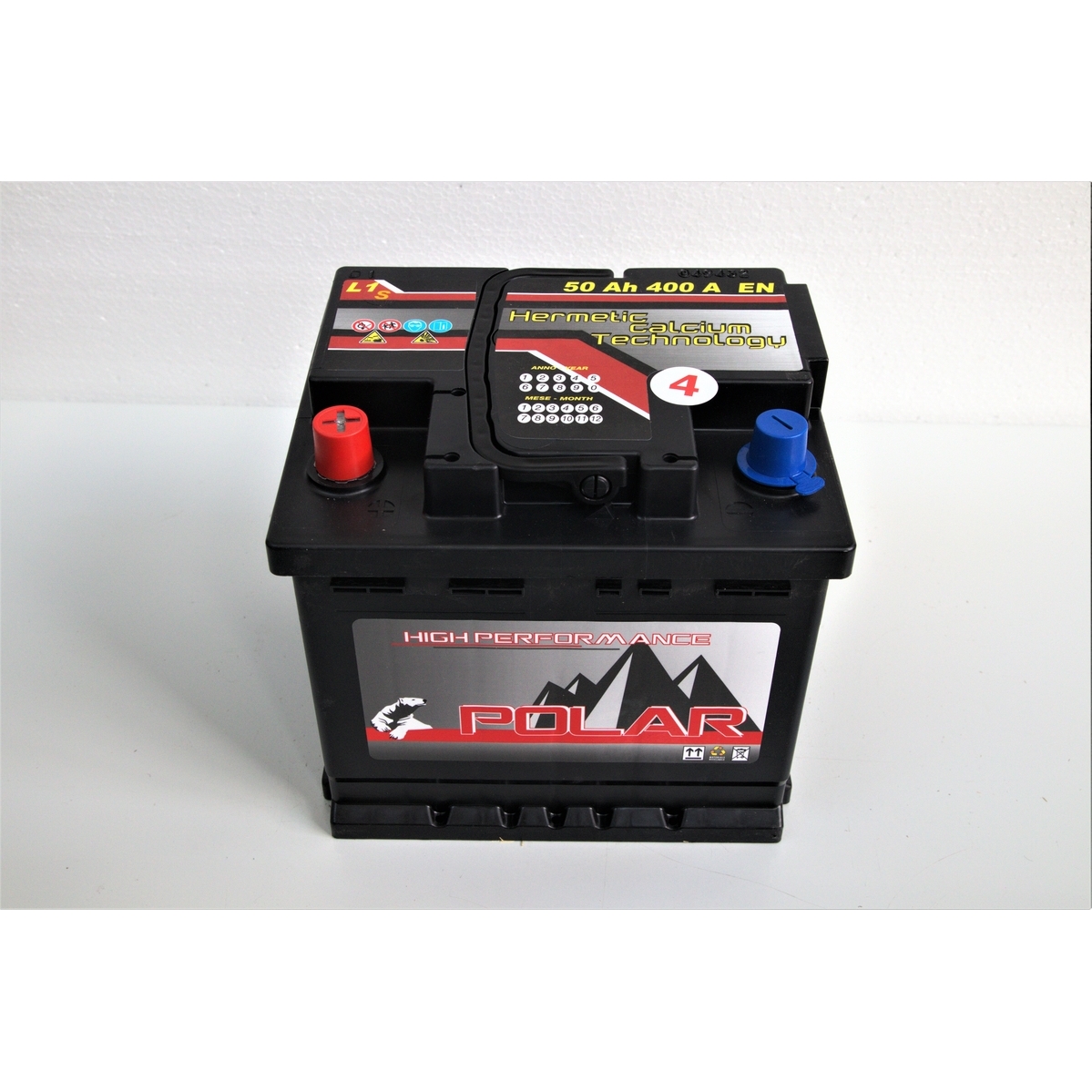 Batteria serie ''HERMETIC CALCIUM'' sx