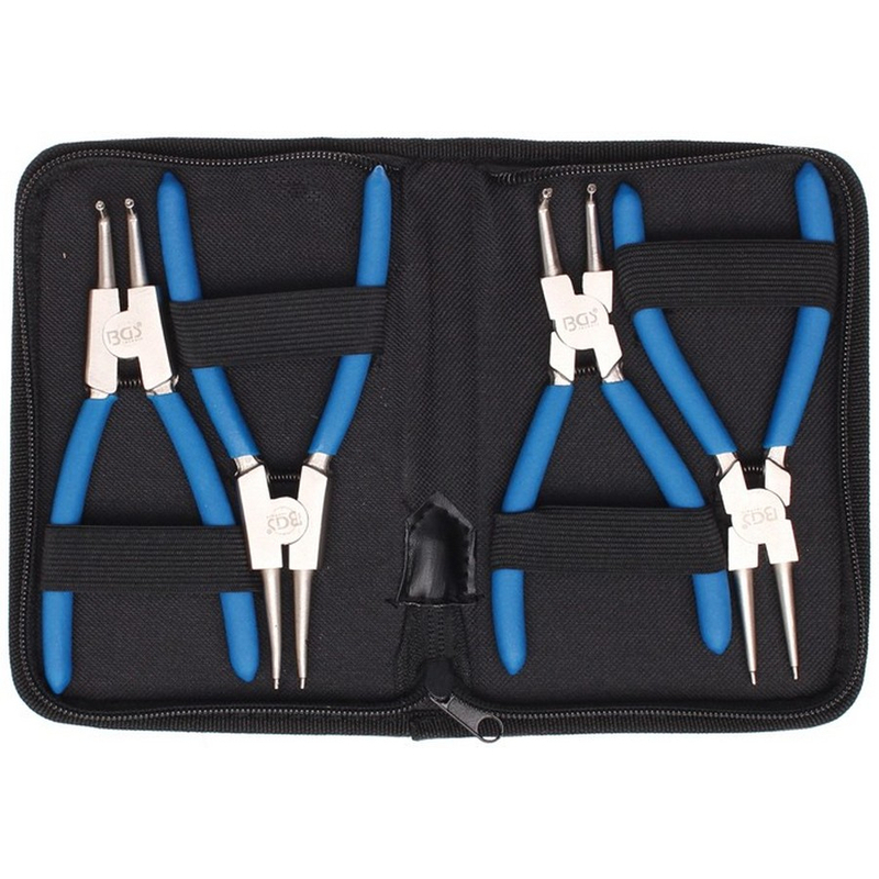 Fermec - Serie 4 pinze piccole per seeger BGS 450