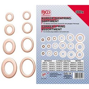 Fermec - Assortimento rondelle rame metriche BGS8142